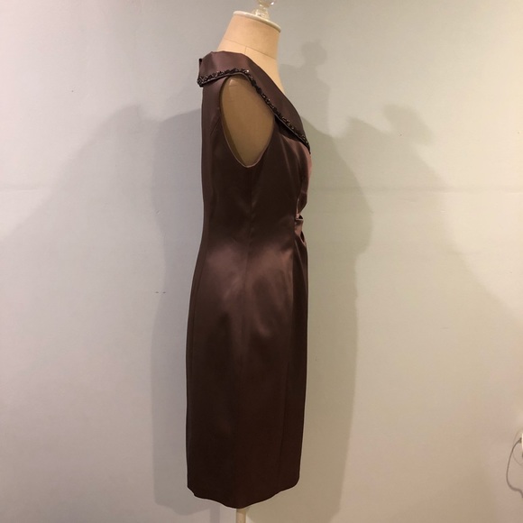 Kay Unger Brown Cocktail Dress - Picture 3 of 6